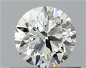 Diamante Natural 0.50 quilates, Redondo , Color I, claridad IF y certificado GIA