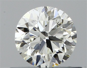 Foto Diamante Natural 0.50 quilates, Redondo , Color I, claridad IF y certificado GIA de