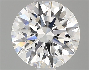 Picture of Lab Grown Diamond 1.01 Carats, Round with Ideal Cut, D Color, VS1 Clarity and Certified by IGI