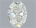 Diamante Natural 0.50 quilates, Ovalado , Color I, claridad VS2 y certificado GIA
