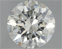 Natural Diamond 0.90 Carats, Round with Very Good Cut, J Color, VS2 Clarity and Certified by GIA