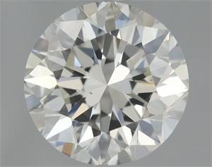 Picture of Natural Diamond 0.90 Carats, Round with Very Good Cut, J Color, VS2 Clarity and Certified by GIA