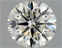 Diamante Natural 0.80 quilates, Redondo , Color J, claridad VVS2 y certificado GIA