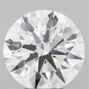 Picture of Lab Grown Diamond 4.34 Carats, Round with Ideal Cut, D Color, VS1 Clarity and Certified by IGI