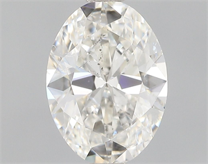 Picture of Natural Diamond 0.81 Carats, Oval with  Cut, H Color, SI1 Clarity and Certified by GIA