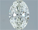 Natural Diamond 1.22 Carats, Oval with  Cut, H Color, IF Clarity and Certified by IGI