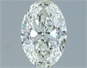 Natural Diamond 1.22 Carats, Oval with  Cut, H Color, IF Clarity and Certified by IGI