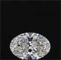 Natural Diamond 4.03 Carats, Oval with  Cut, I Color, VS1 Clarity and Certified by GIA