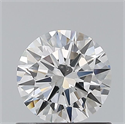 Natural Diamond 0.70 Carats, Round with Excellent Cut, E Color, VS2 Clarity and Certified by GIA