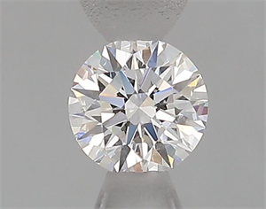 Foto Diamante Natural 0.42 quilates, Redondo , Color E, claridad SI1 y certificado GIA de