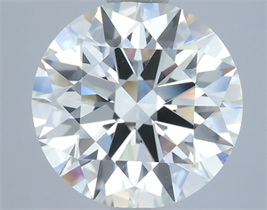 Picture of Natural Diamond 3.00 Carats, Round with Excellent Cut, I Color, VS1 Clarity and Certified by IGI