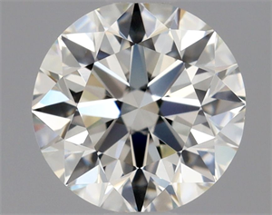 Picture of Natural Diamond 0.70 Carats, Round with Excellent Cut, J Color, VVS2 Clarity and Certified by GIA