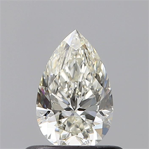 Foto Diamante Natural 0.53 quilates, De pera , Color J, claridad VS1 y certificado GIA de