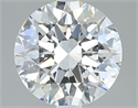Natural Diamond 2.50 Carats, Round with Excellent Cut, E Color, VS2 Clarity and Certified by GIA