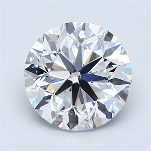 Foto Diamante Natural 1.50 quilates, Redondo , Color D, claridad VS2 y certificado GIA de