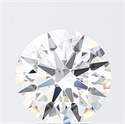 Lab Grown Diamond 3.10 Carats, Round with Ideal Cut, E Color, VVS2 Clarity and Certified by IGI
