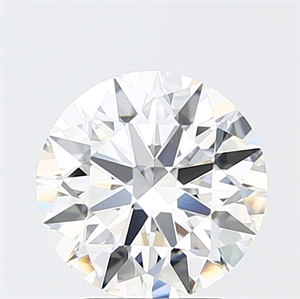 Picture of Lab Grown Diamond 3.10 Carats, Round with Ideal Cut, E Color, VVS2 Clarity and Certified by IGI