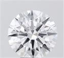 Lab Grown Diamond 5.07 Carats, Round with Ideal Cut, E Color, VVS1 Clarity and Certified by IGI