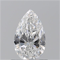 Natural Diamond 0.70 Carats, Pear with  Cut, F Color, VS1 Clarity and Certified by GIA