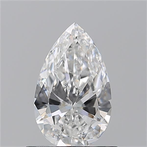 Picture of Natural Diamond 0.70 Carats, Pear with  Cut, F Color, VS1 Clarity and Certified by GIA