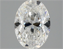 Natural Diamond 1.09 Carats, Oval with  Cut, G Color, VS1 Clarity and Certified by GIA