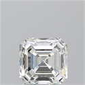 Natural Diamond 1.70 Carats, Asscher with  Cut, I Color, VS1 Clarity and Certified by GIA