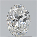 Diamante Natural 0.70 quilates, Ovalado , Color F, claridad VS2 y certificado GIA