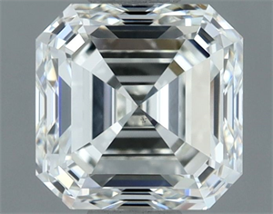 Picture of Natural Diamond 1.23 Carats, Asscher with  Cut, G Color, VS1 Clarity and Certified by IGI