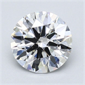 Diamante Natural 1.52 quilates, Redondo , Color D, claridad SI1 y certificado GIA