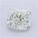 Diamante Natural 0.90 quilates, Del cojín , Color J, claridad I1 y certificado GIA