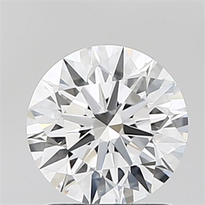 Picture of Lab Grown Diamond 1.26 Carats, Round with Ideal Cut, D Color, VVS2 Clarity and Certified by IGI