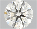 Natural Diamond 0.91 Carats, Round with Very Good Cut, L Color, SI1 Clarity and Certified by GIA