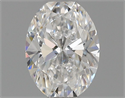 Natural Diamond 0.41 Carats, Oval with  Cut, E Color, VVS2 Clarity and Certified by GIA