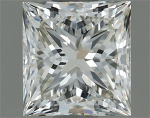 Picture of Natural Diamond 0.60 Carats, Princess with  Cut, I Color, VVS1 Clarity and Certified by IGI