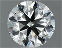 Natural Diamond 0.70 Carats, Round with Very Good Cut, I Color, VS1 Clarity and Certified by IGI