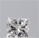 Diamante Natural 0.30 quilates, Princesa , Color F, claridad VS1 y certificado GIA