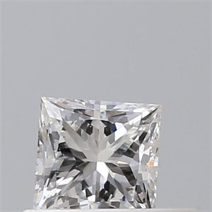 Foto Diamante Natural 0.30 quilates, Princesa , Color F, claridad VS1 y certificado GIA de