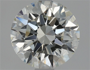 Picture of Natural Diamond 1.50 Carats, Round with Excellent Cut, H Color, VVS1 Clarity and Certified by HRD