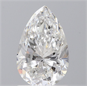 Diamante Natural 1.00 quilates, De pera , Color E, claridad VS2 y certificado GIA