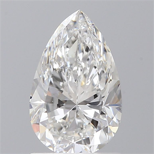 Foto Diamante Natural 1.00 quilates, De pera , Color E, claridad VS2 y certificado GIA de