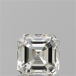 Foto Diamante Natural 1.01 quilates, Asscher , Color K, claridad VVS1 y certificado GIA de