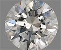 Diamante Natural 0.60 quilates, Redondo , Color H, claridad VVS2 y certificado GIA