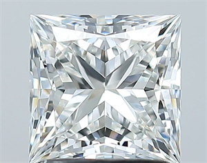 Foto Diamante Natural 1.53 quilates, Princesa , Color G, claridad VS1 y certificado GIA de