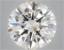 Lab Grown Diamond 7.03 Carats, Round with Excellent Cut, F Color, VVS2 Clarity and Certified by IGI