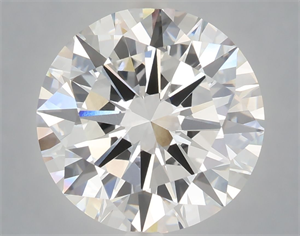 Picture of Lab Grown Diamond 7.03 Carats, Round with Excellent Cut, F Color, VVS2 Clarity and Certified by IGI