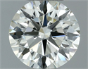 Natural Diamond 0.50 Carats, Round with Excellent Cut, L Color, VS1 Clarity and Certified by GIA