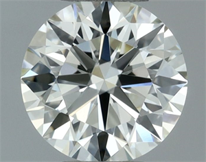 Foto Diamante Natural 0.50 quilates, Redondo , Color L, claridad VS1 y certificado GIA de