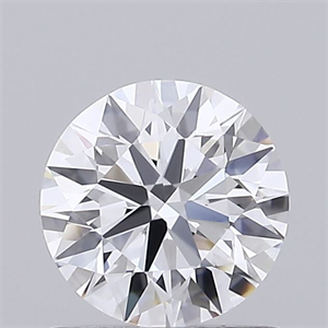 Picture of Lab Grown Diamond 0.75 Carats, Round with Ideal Cut, D Color, VVS1 Clarity and Certified by IGI