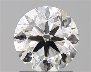 Picture of Natural Diamond 1.50 Carats, Round with Very Good Cut, J Color, SI1 Clarity and Certified by GIA