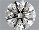 Diamante Natural 0.82 quilates, Redondo , Color I, claridad VVS2 y certificado GIA
